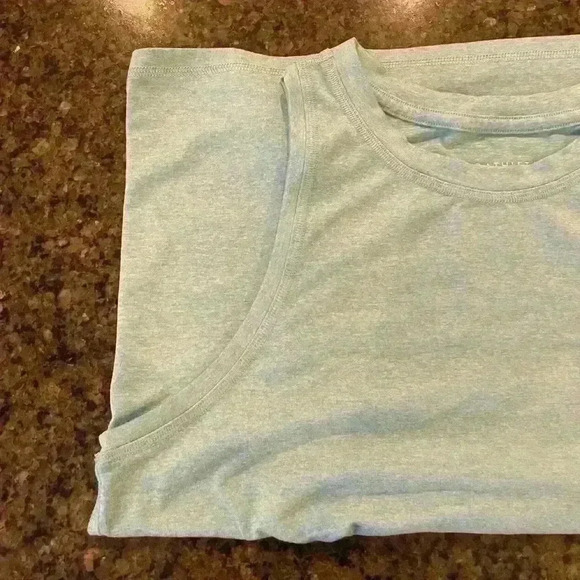 Athleta Tank Light Heathered Blue Small 17 inches pit to pit 22 inch length - Picture 2 of 6